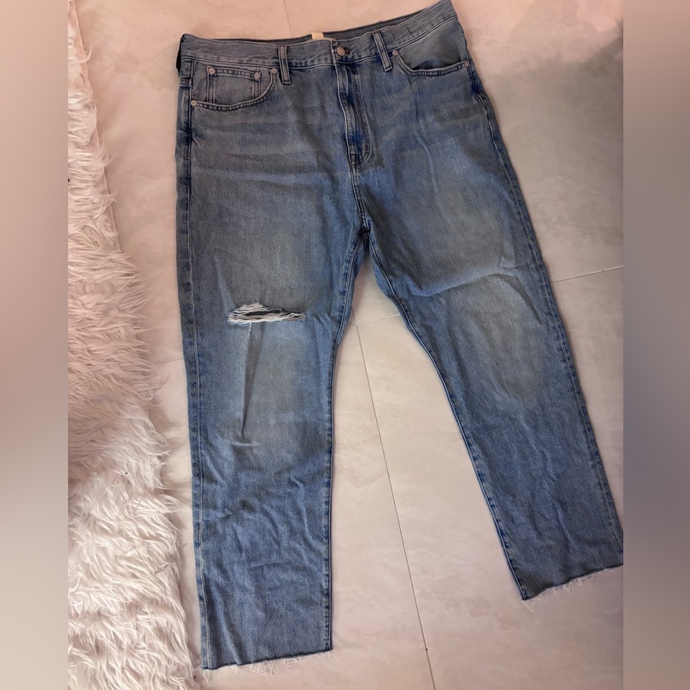 Madewell High Rise Women Jeans in Light Blue